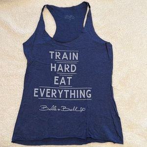 Train Hard Eat Everything Tank